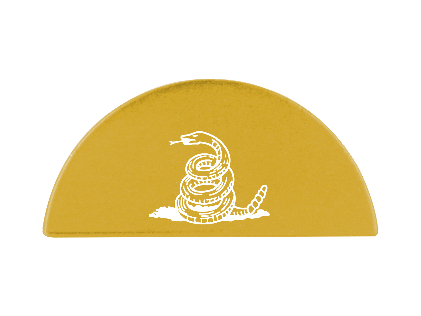 NDZ Glock 43X 48 Grip Frame Insert Plug Aluminum Engraved Gold